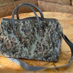 Diana Von Furstenberg Floral Tapestry Handbag